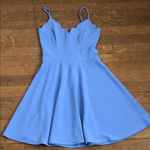 Cinderella Blue Mini Dress